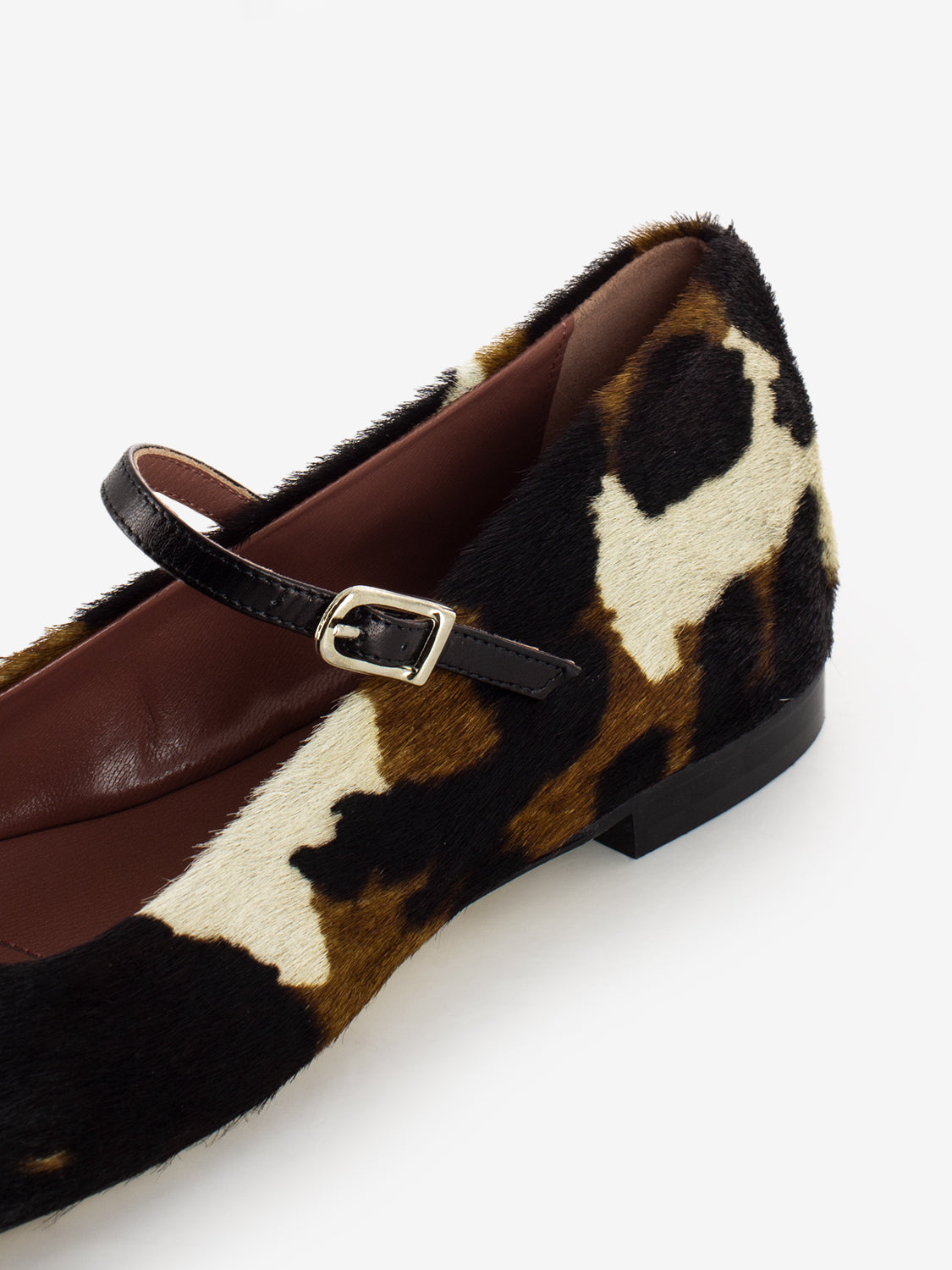 COW STRAP BALLERINA NA11_COW