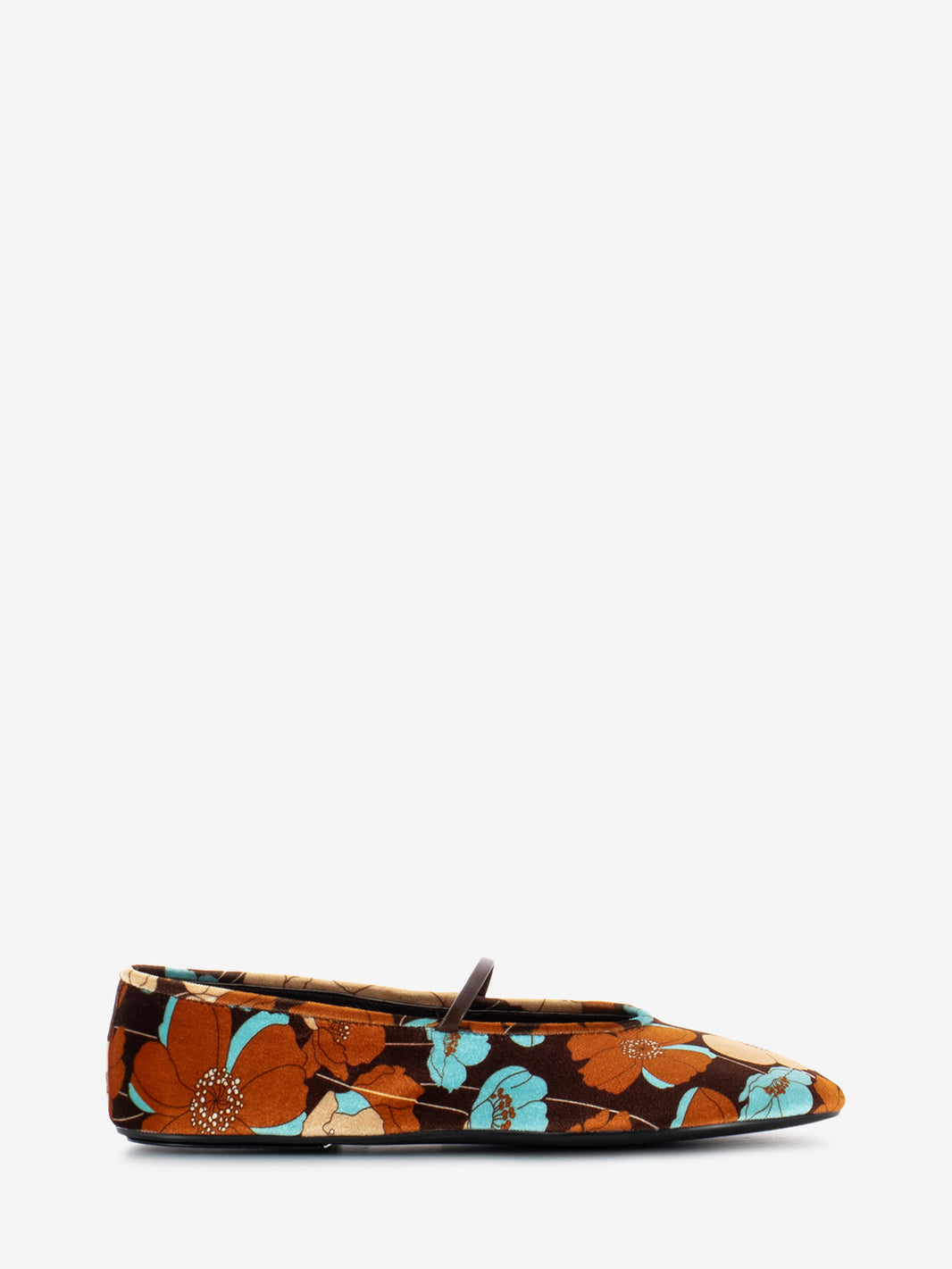 Dancerina velvet brown / multicolor