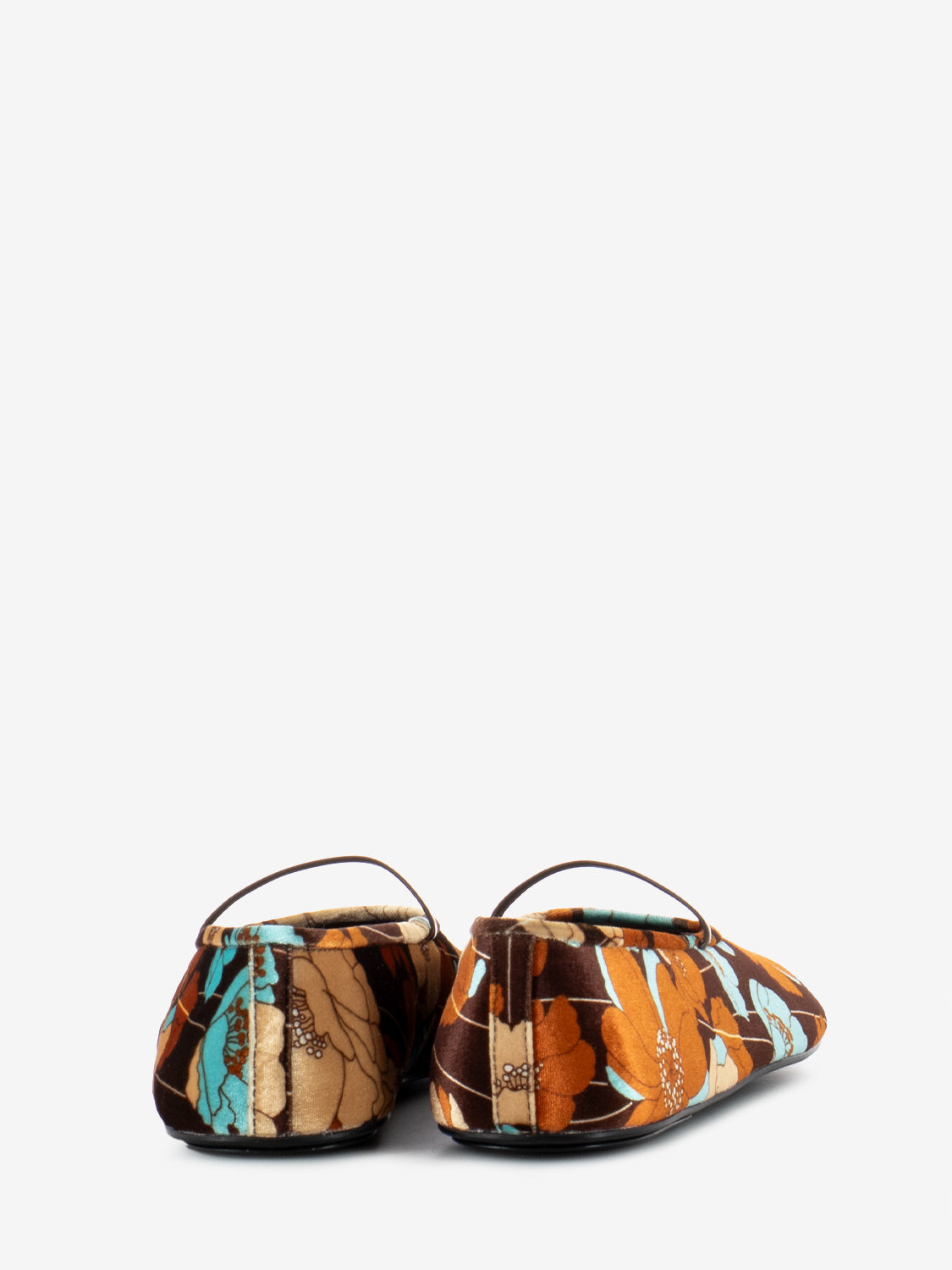 Dancerina velvet brown / multicolor