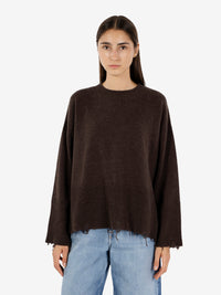Coffee boxy sweater