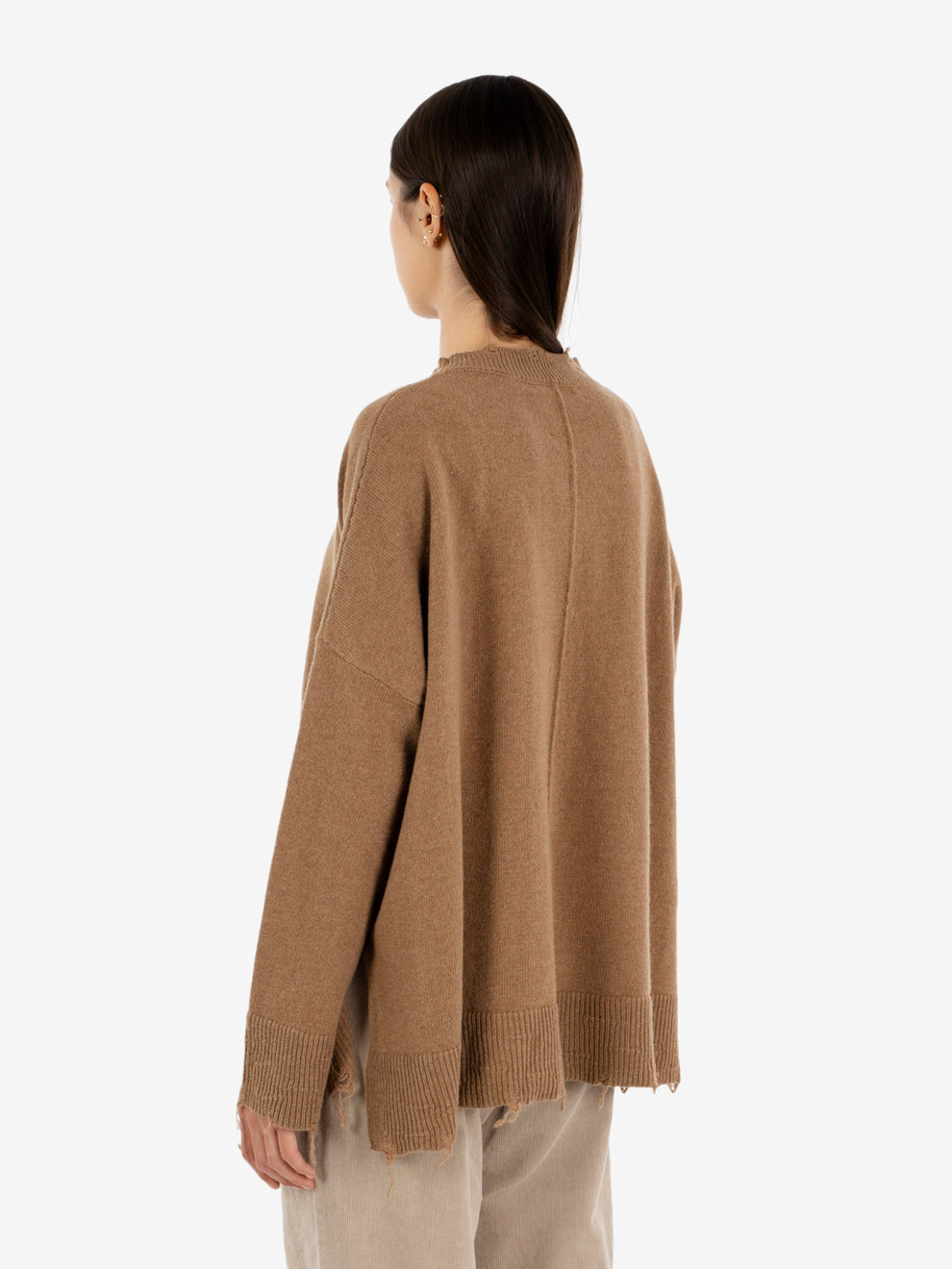 Maglione a scatola cannella