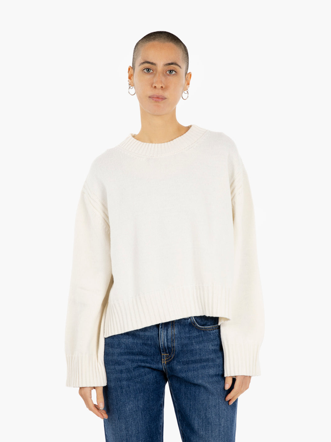 OFF WHITE CROP SWEATER JO4531_1010