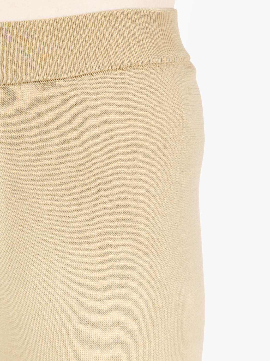 Sand Knitted Trousers