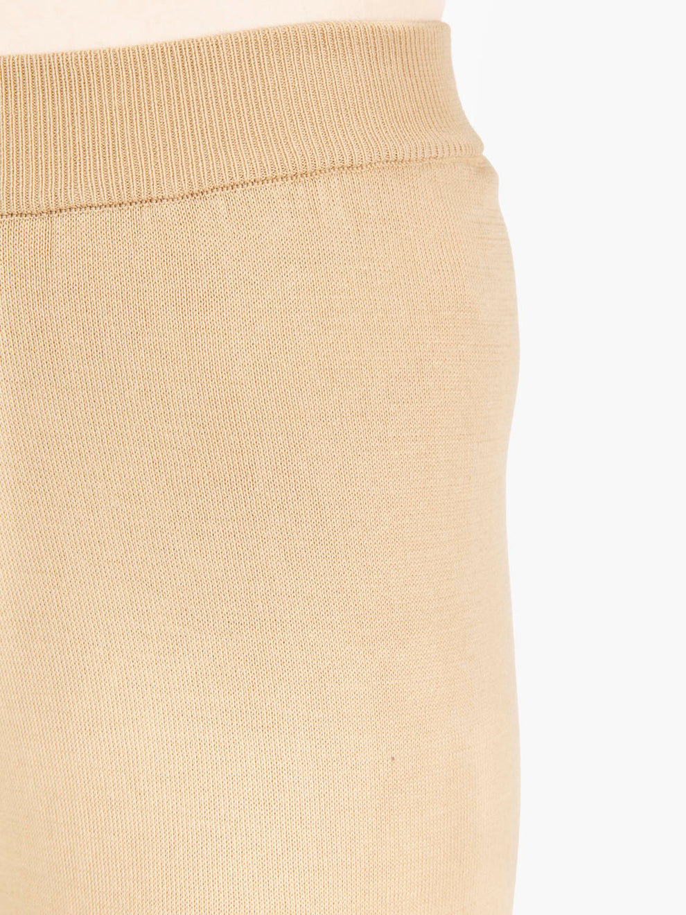 Sand Knitted Trousers