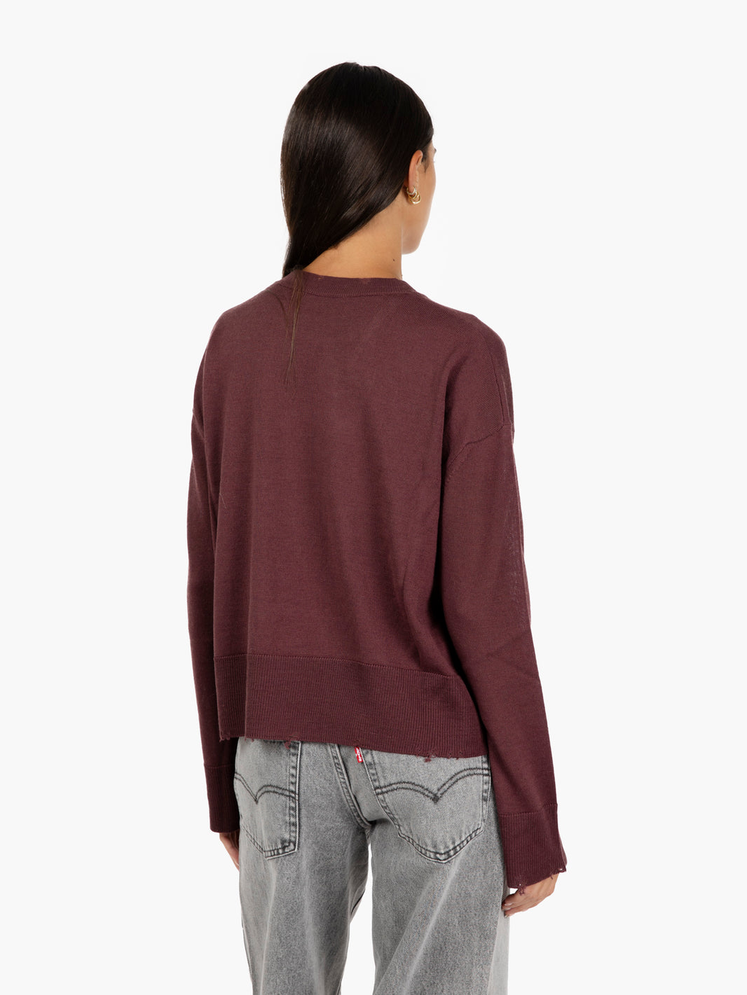 Pull in lana bourgogne