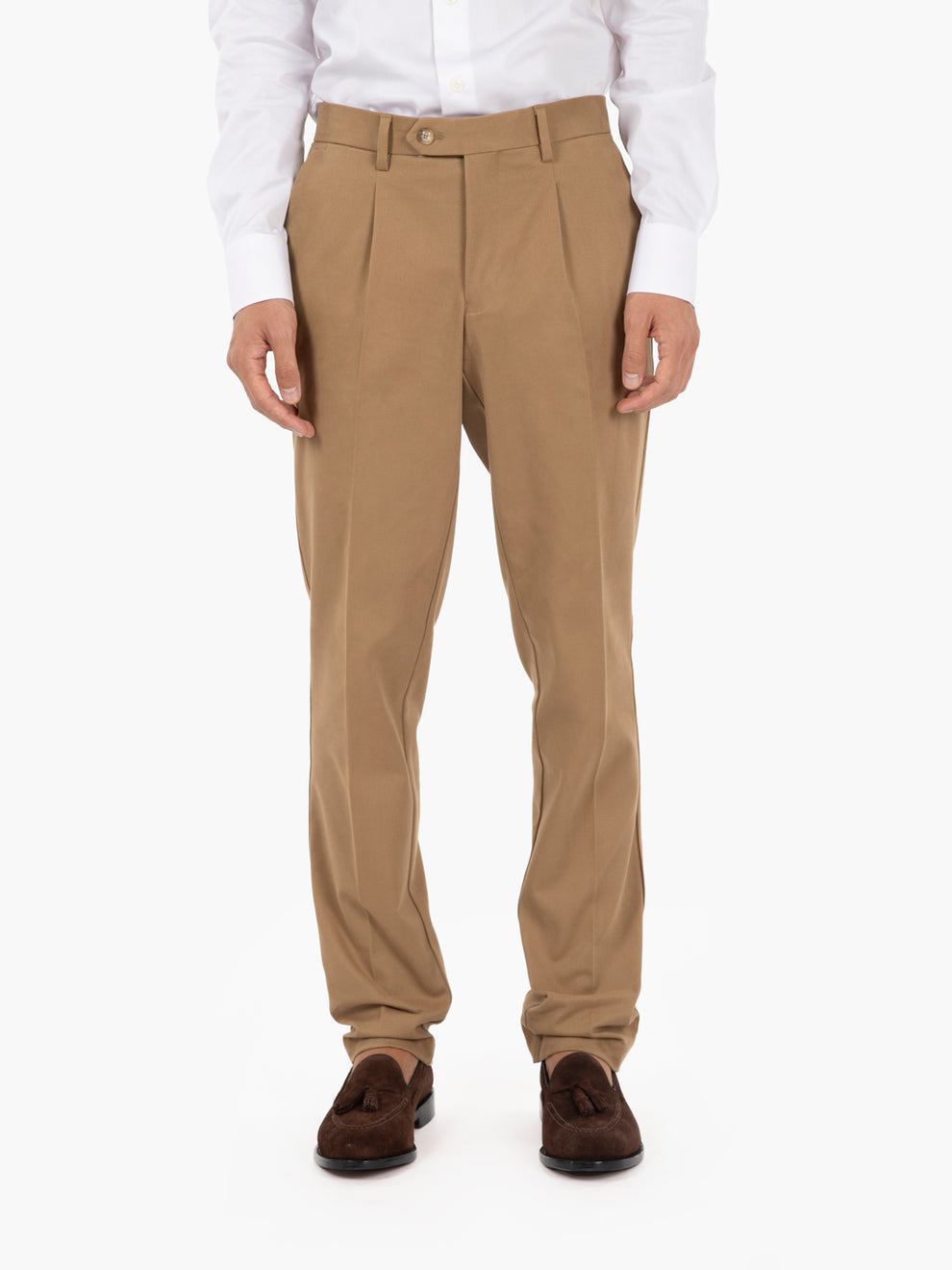 Abito doppiopetto beige
