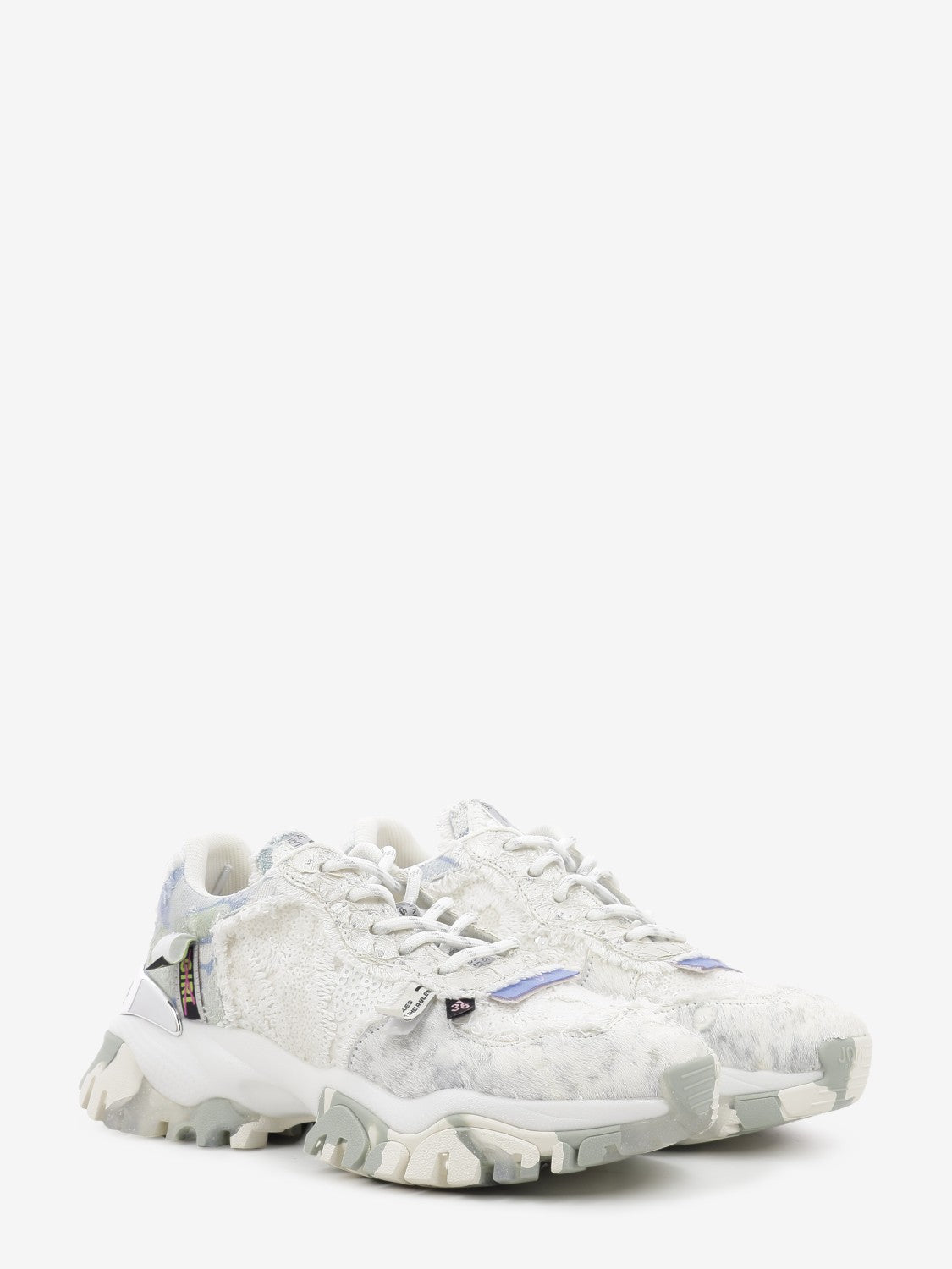 Sneakers Cozy white / grey