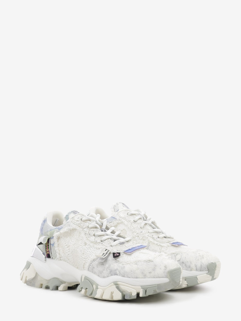 Sneakers Cozy white / grey