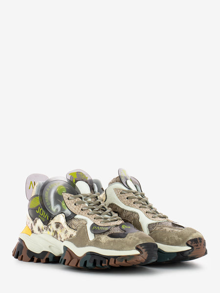 Sneakers Cloud bronze multicolor