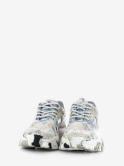 JOIA PARIS - Sneakers con strass all over argento / blu