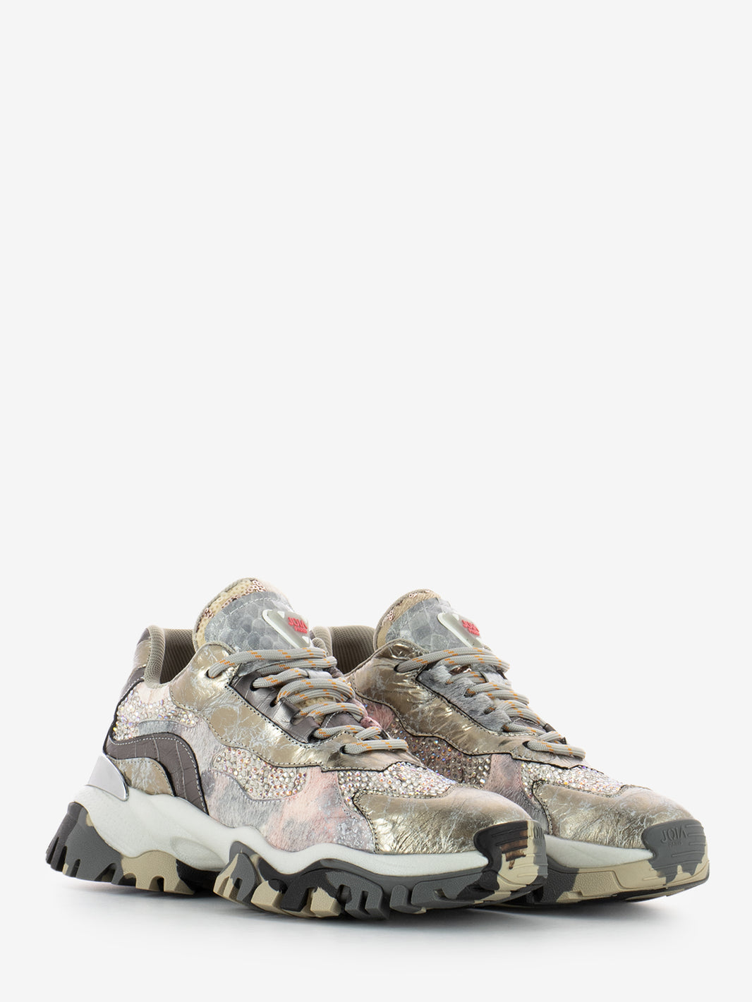Sneakers Diamons silver / white