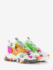 JOIA PARIS - Sneakers in gomma e cavallino multicolor