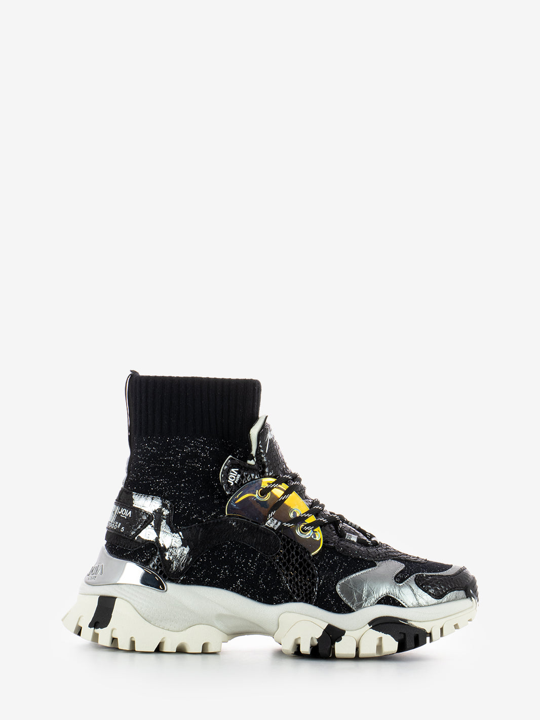 Sneakers Lazy black / silver