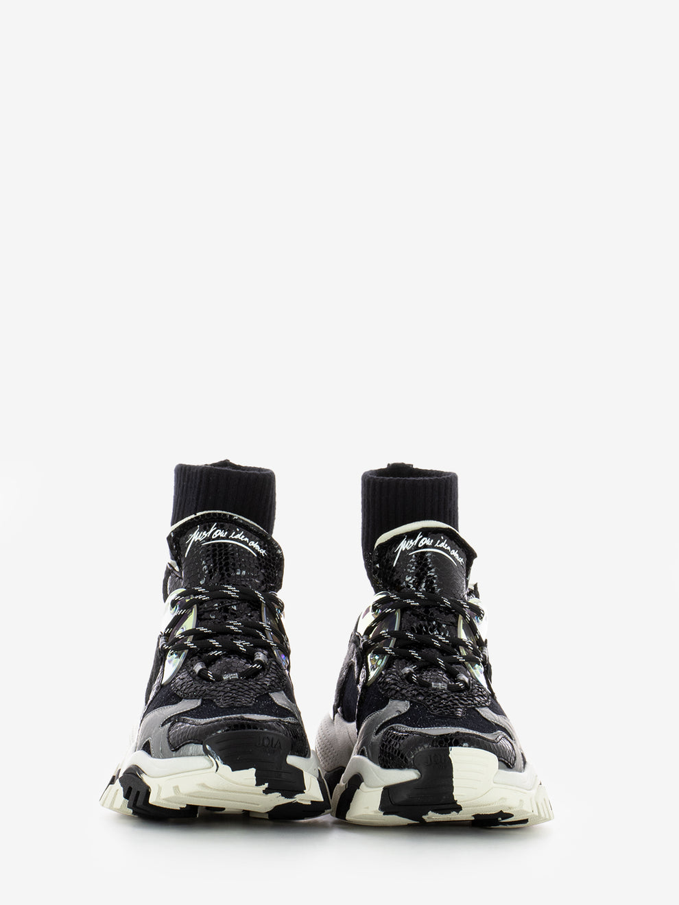 Sneakers Lazy black / silver