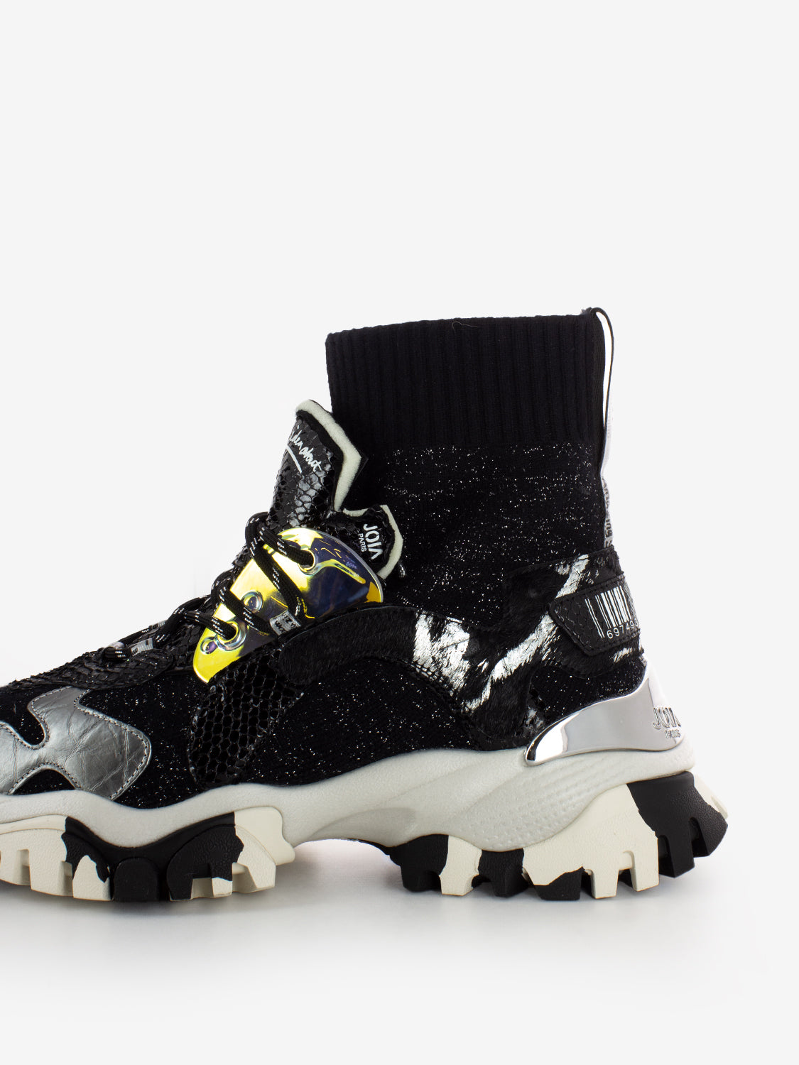 Sneakers Lazy black / silver