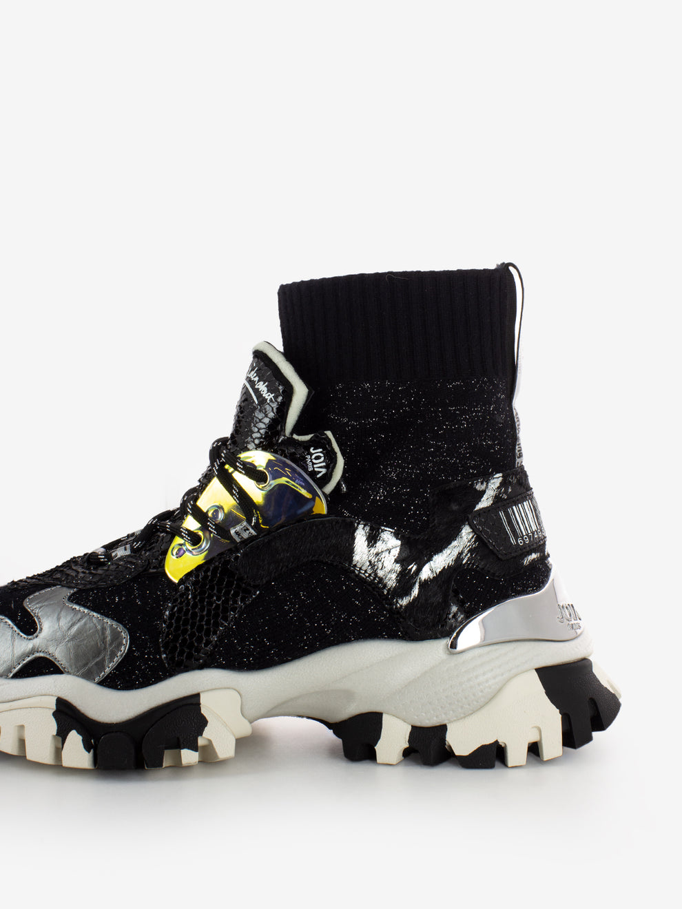 Sneakers Lazy black / silver