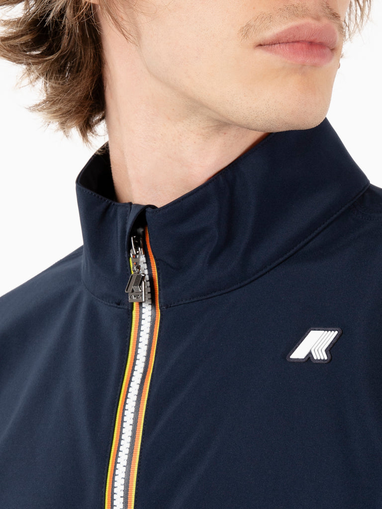 K-WAY - Arsene Bonded jersey blue depth