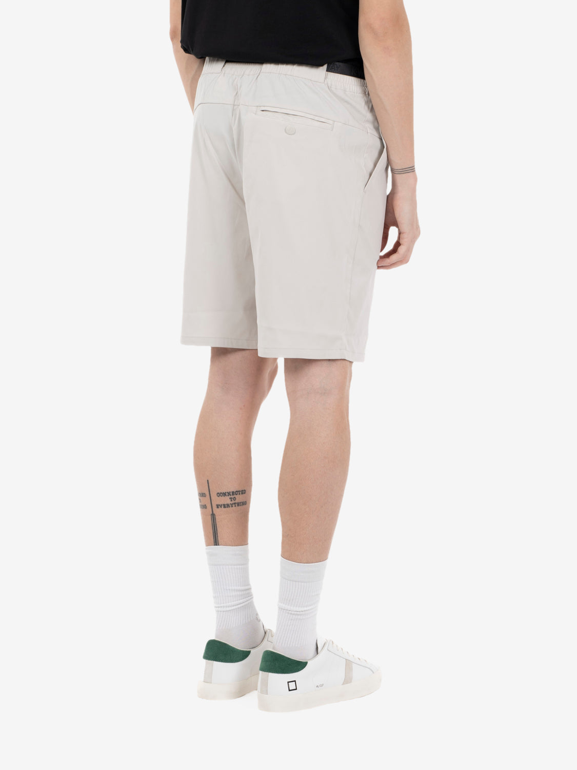 Bourrier beige Bermuda shorts