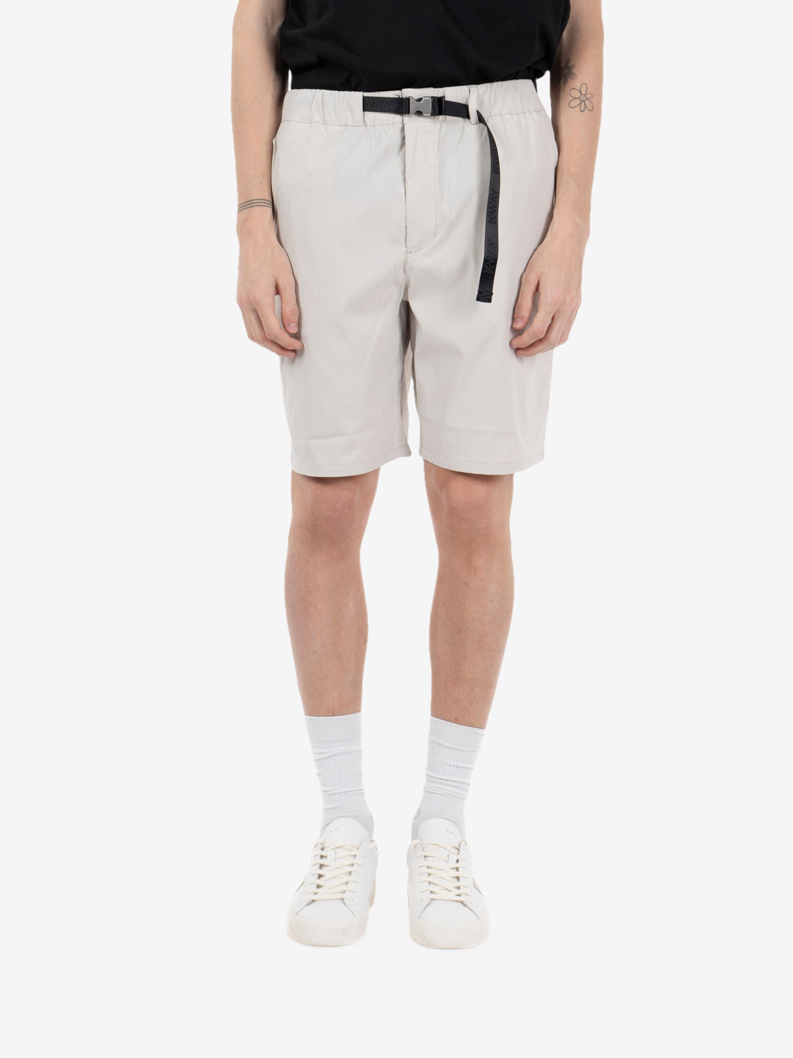 Bourrier beige Bermuda shorts