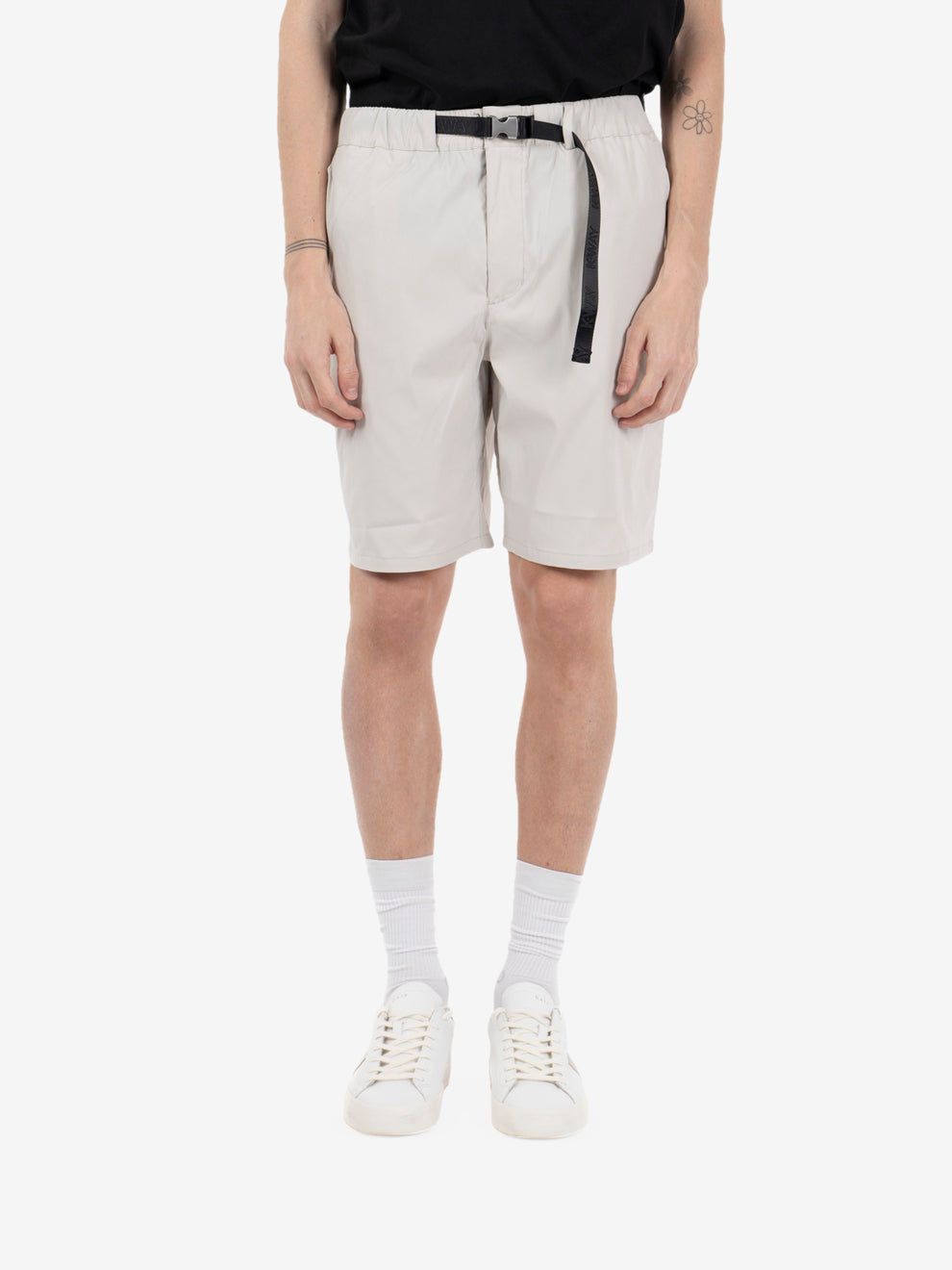 Bourrier beige Bermuda shorts