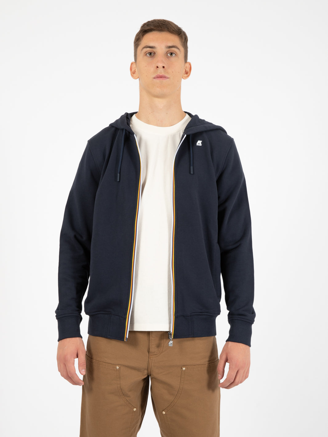 Felpa hoodie Anthony blue depht