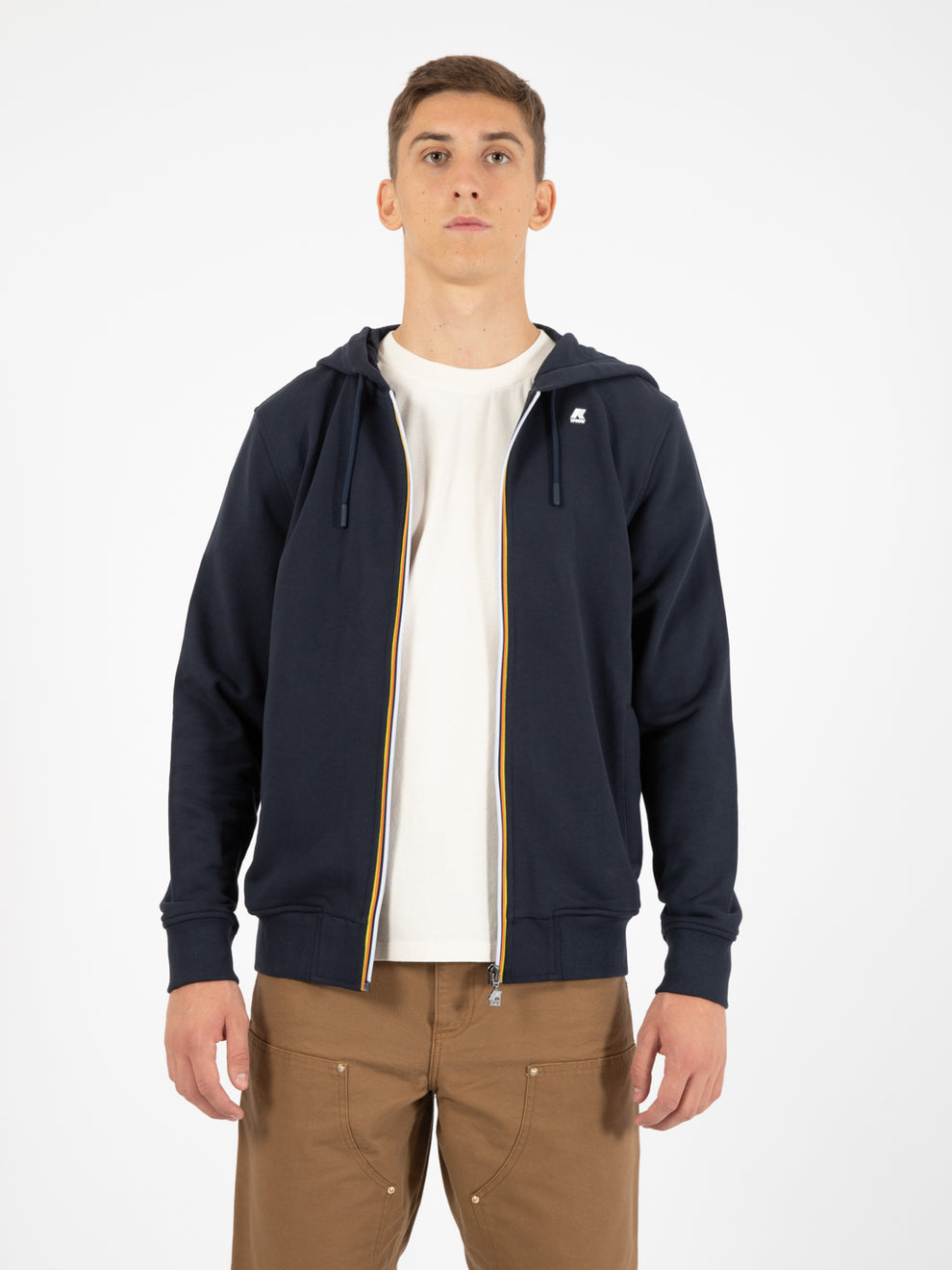 Felpa hoodie Anthony blue depht