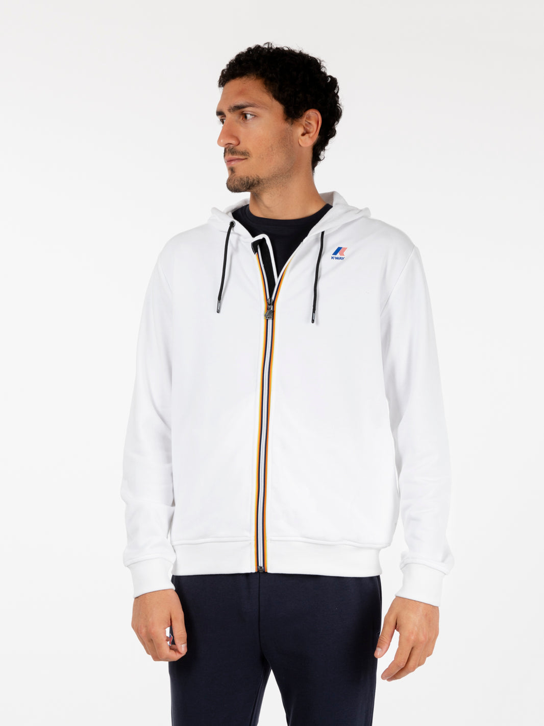 Le Vrai Arnel sweatshirt poly cotton white