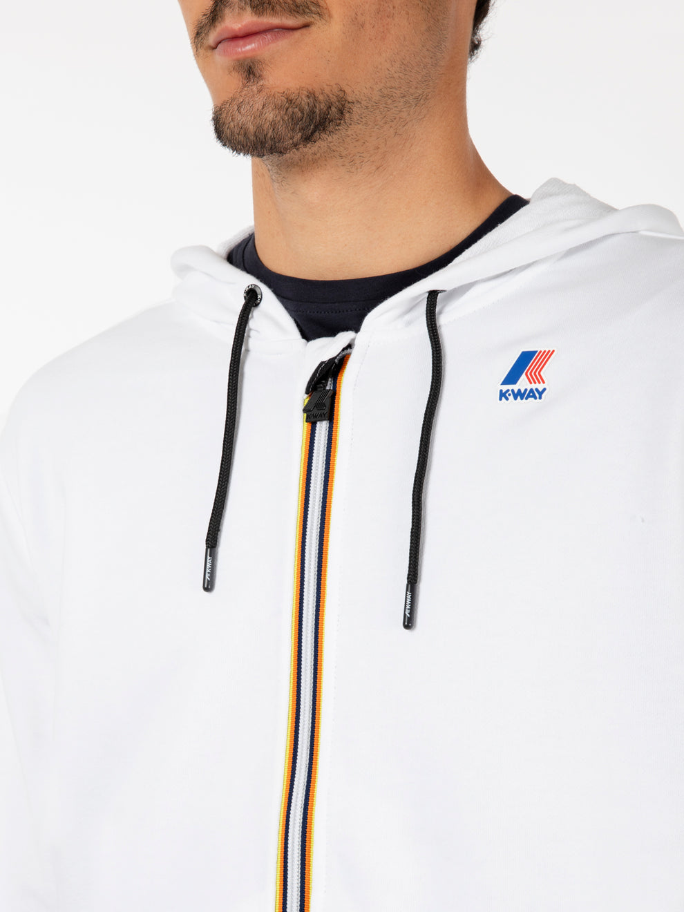 Le Vrai Arnel sweatshirt poly cotton white