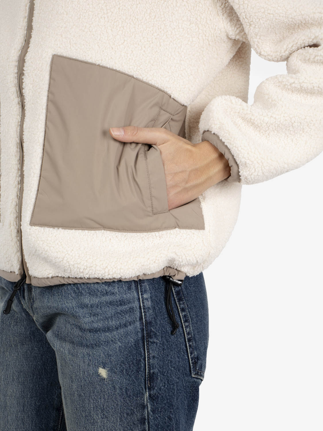 Giacca Angelique 4.0 Orsetto beige taupe / ecru