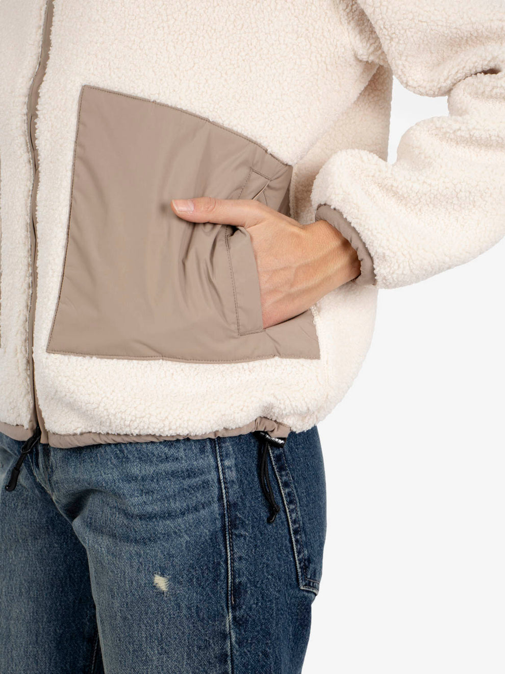 Giacca Angelique 4.0 Orsetto beige taupe / ecru