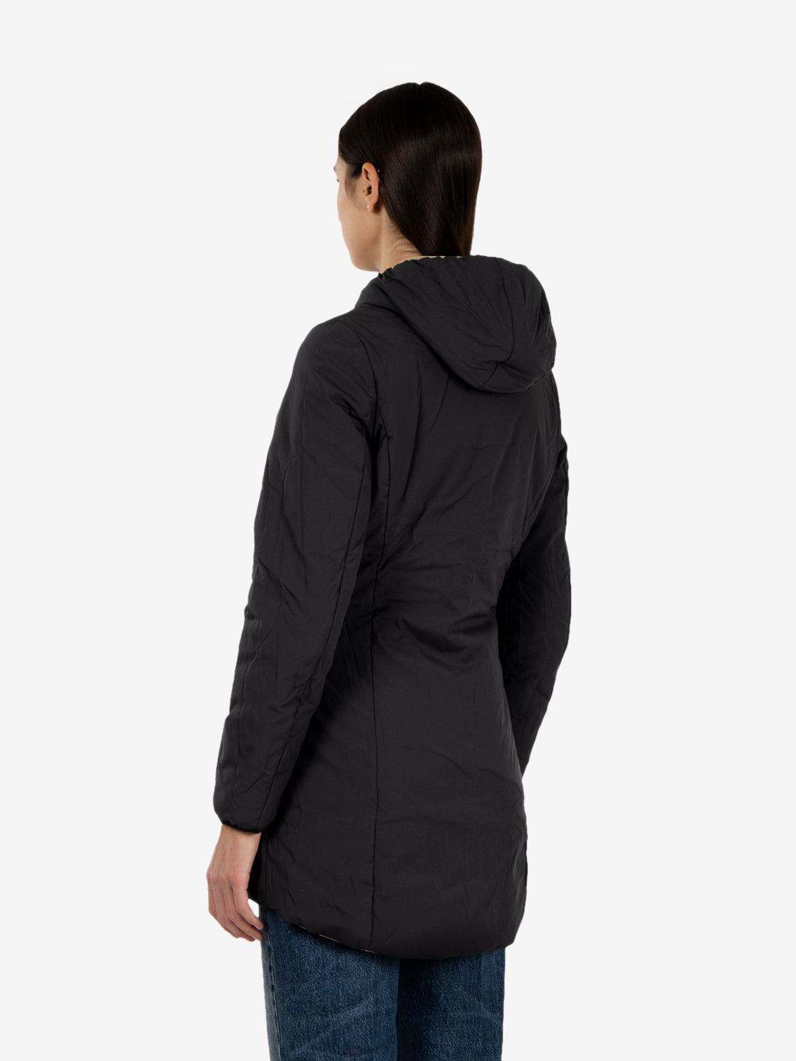 Giacca Denise warm double kaki / black