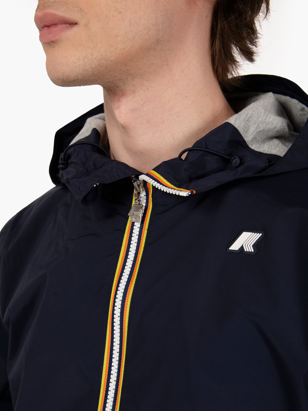 Giacca Jack stretch nylon jersey blu depth