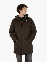 Jarnao Twill Marmot Jacket Black Olive / Blue Airforce