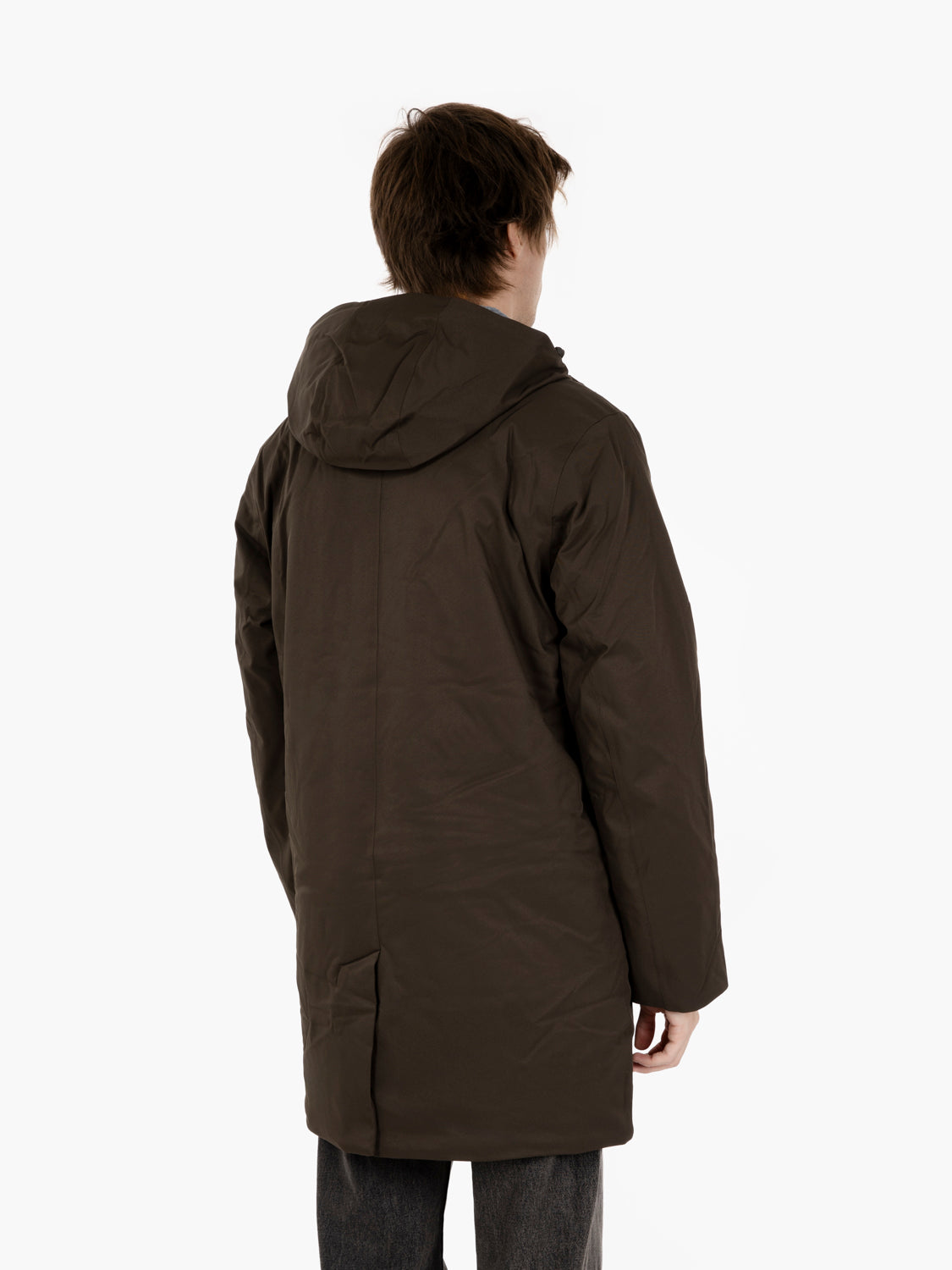 Giacca Jarnao twill marmotta black olive / blue airforce