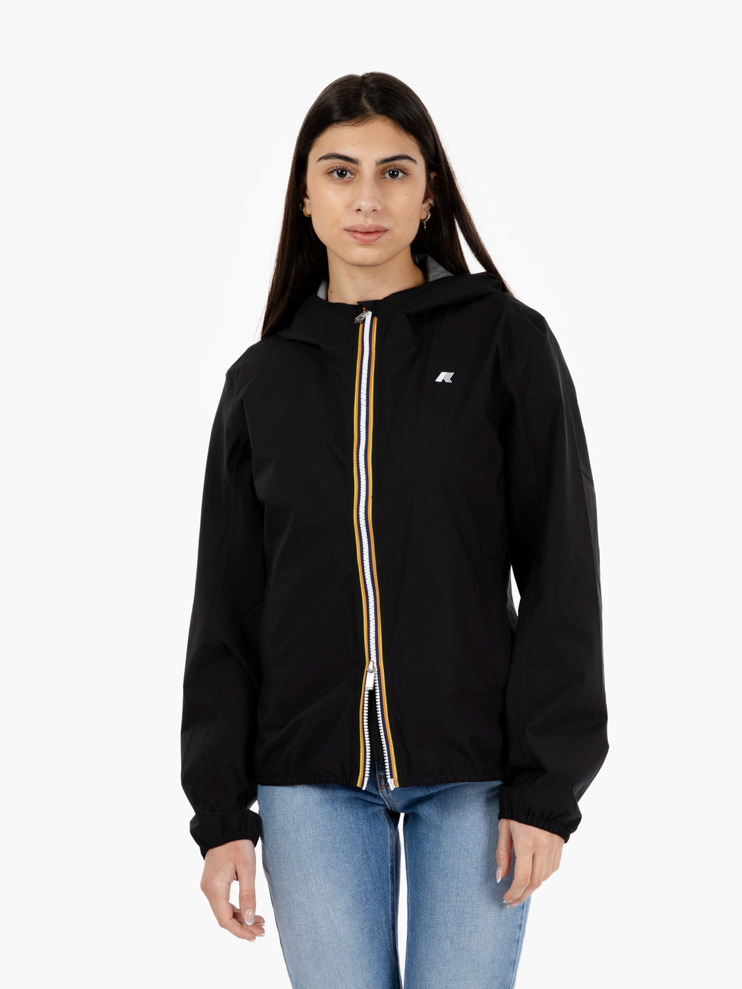 Giacca Lily Eco stretch dot black pure