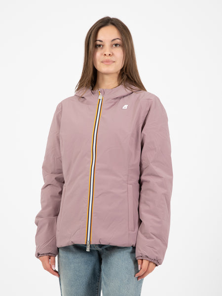 Giacca Lily warm double violet / beige