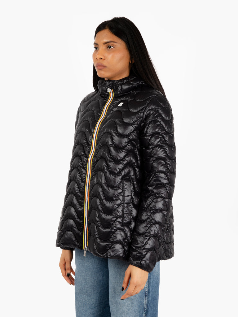 K-WAY - Giacca Madline quilted warm black