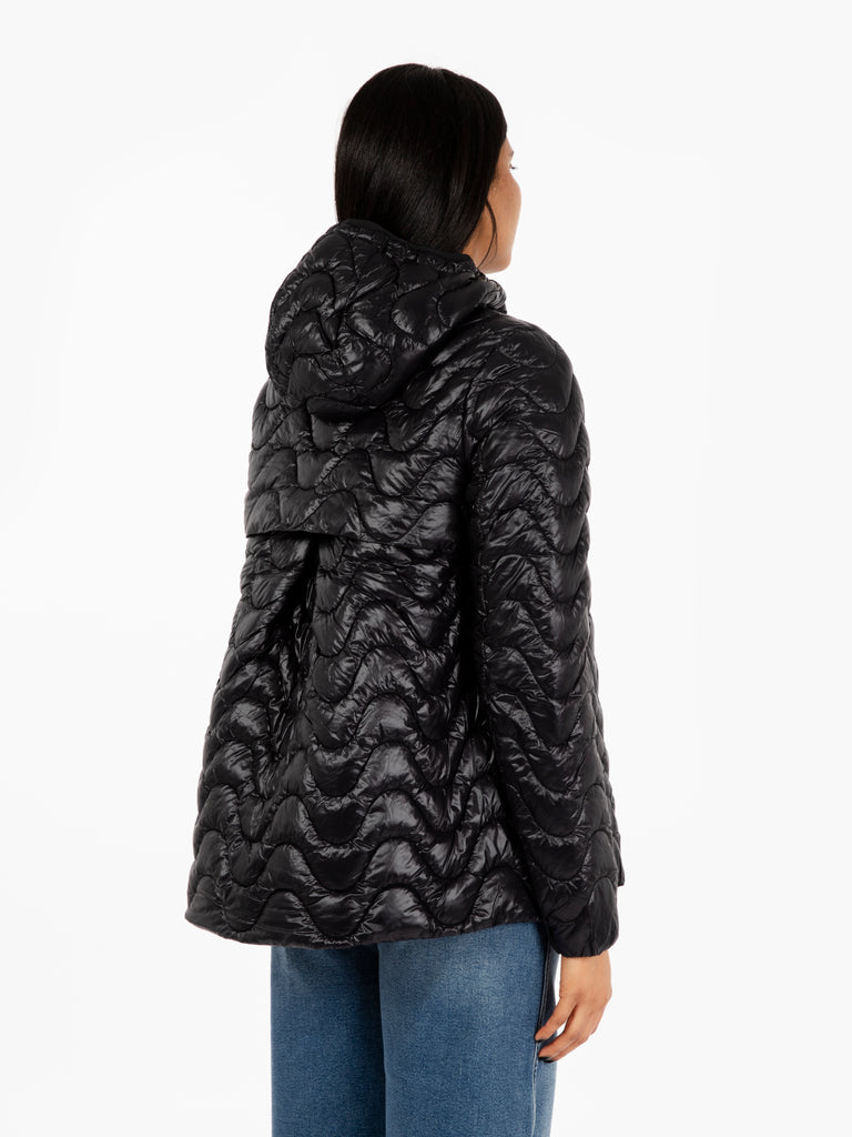 K-WAY - Giacca Madline quilted warm black