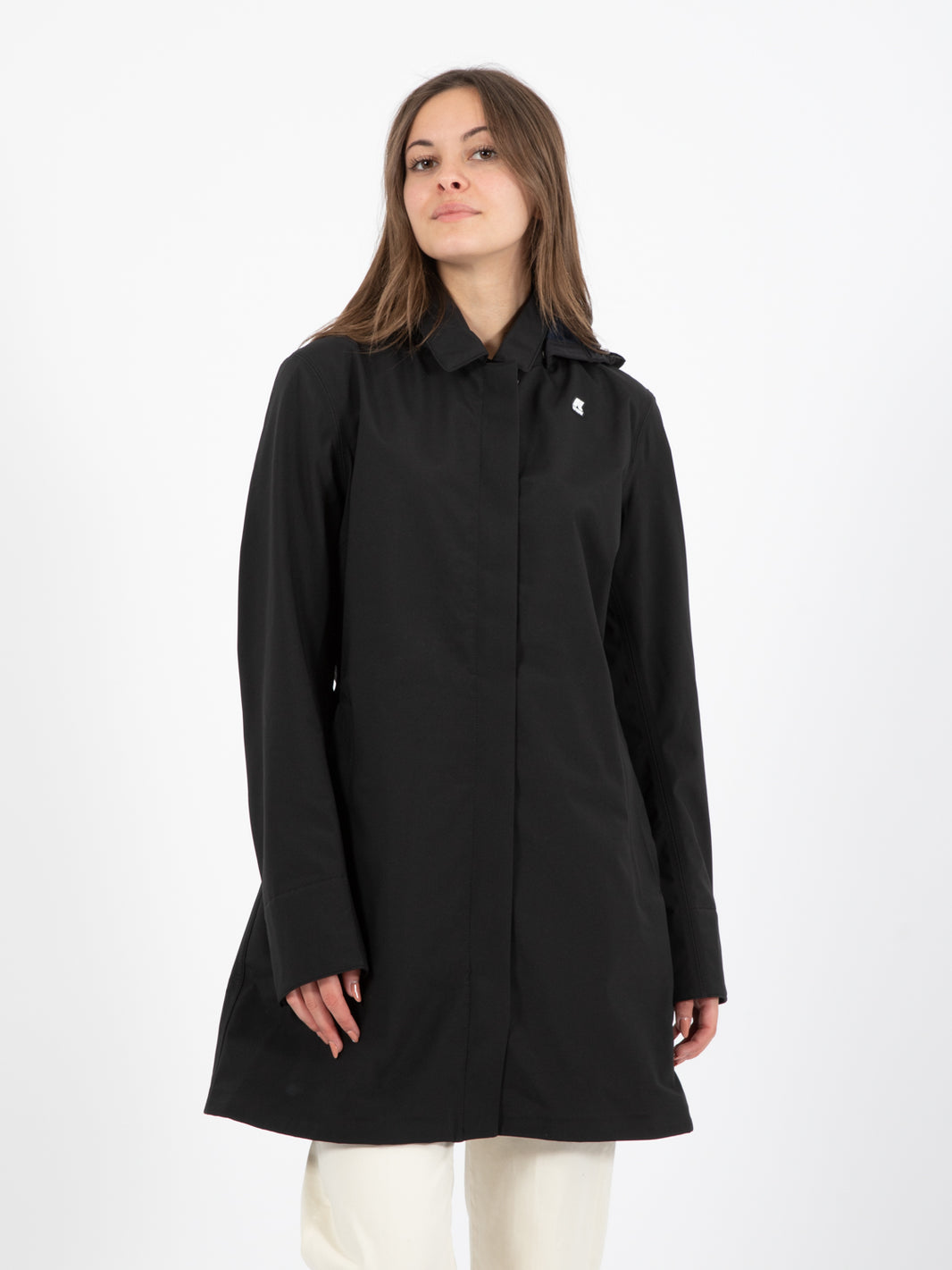 Giacca Mathy Bonded black pure / blue depth
