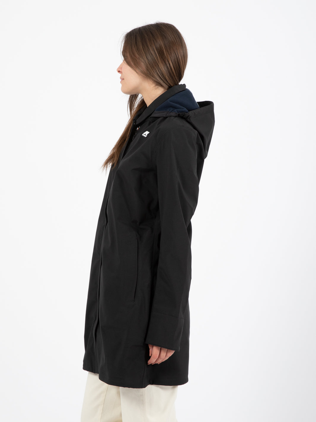 Giacca Mathy Bonded black pure / blue depth