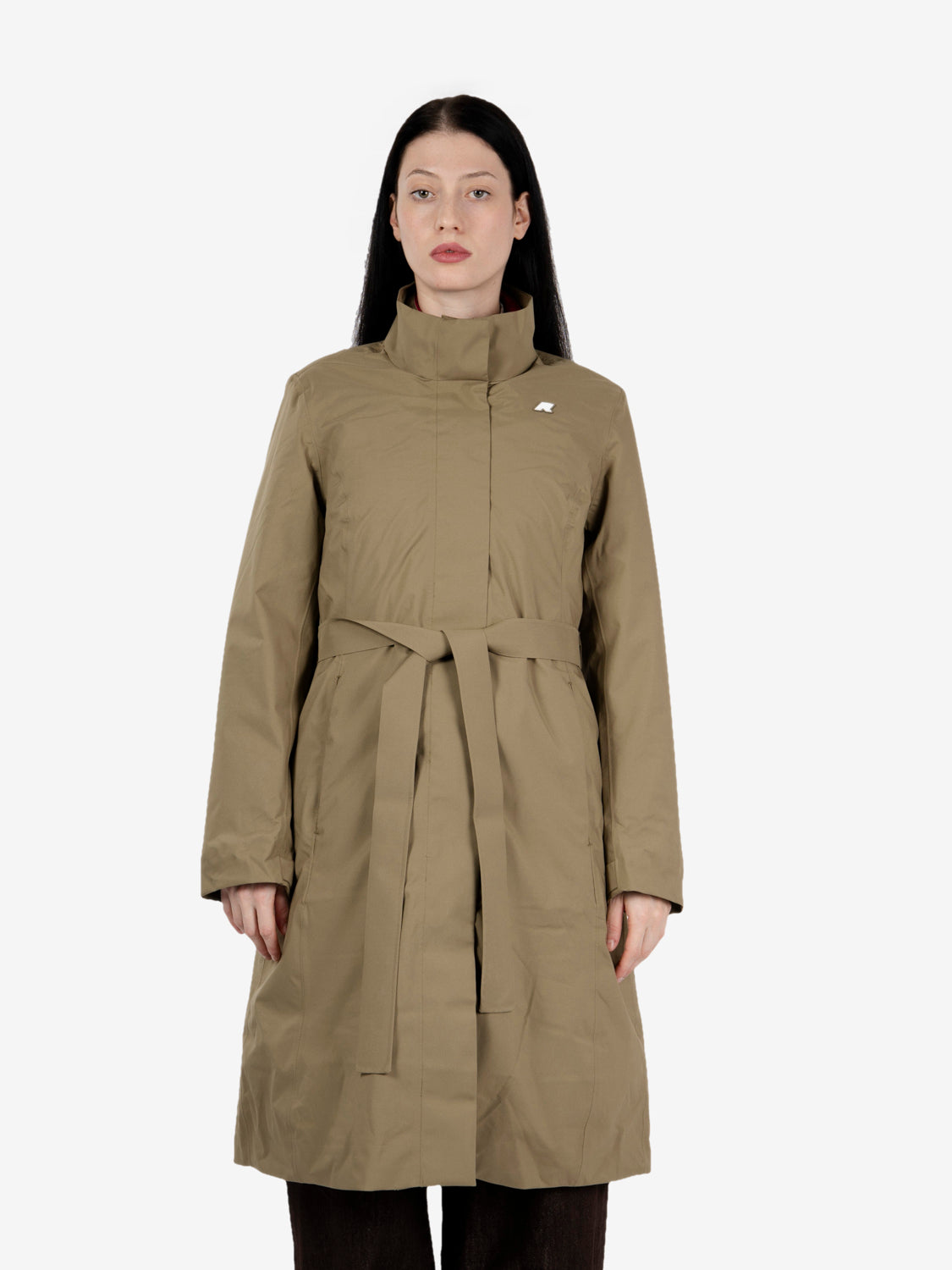 Miranda reversible jacket green army / dark red