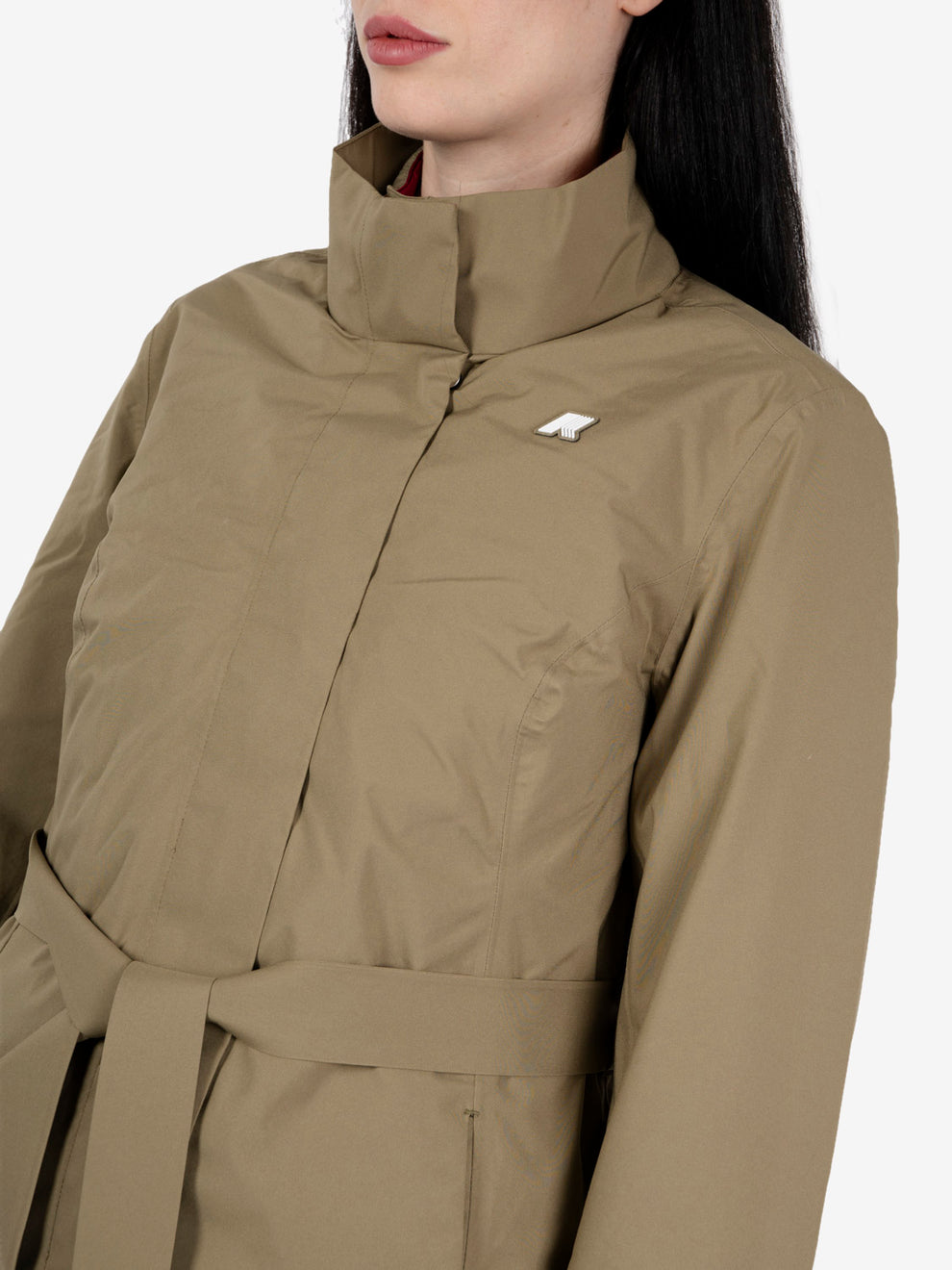Miranda reversible jacket green army / dark red