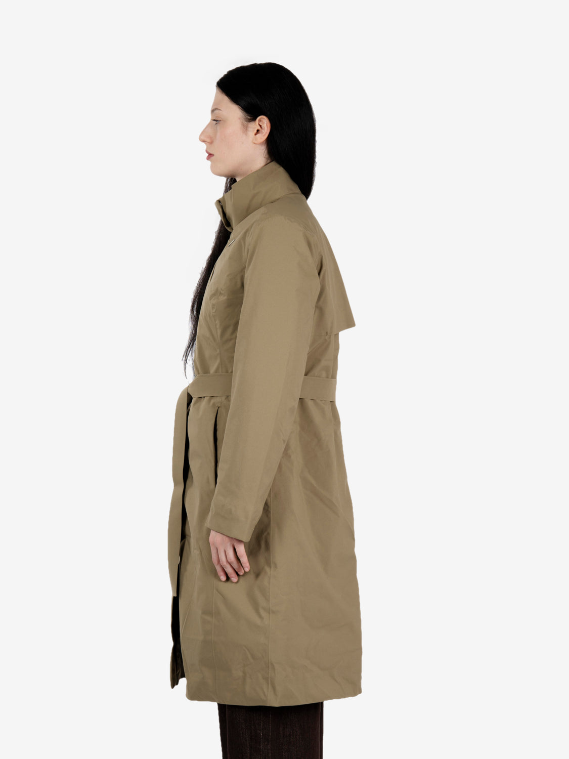 Miranda reversible jacket green army / dark red