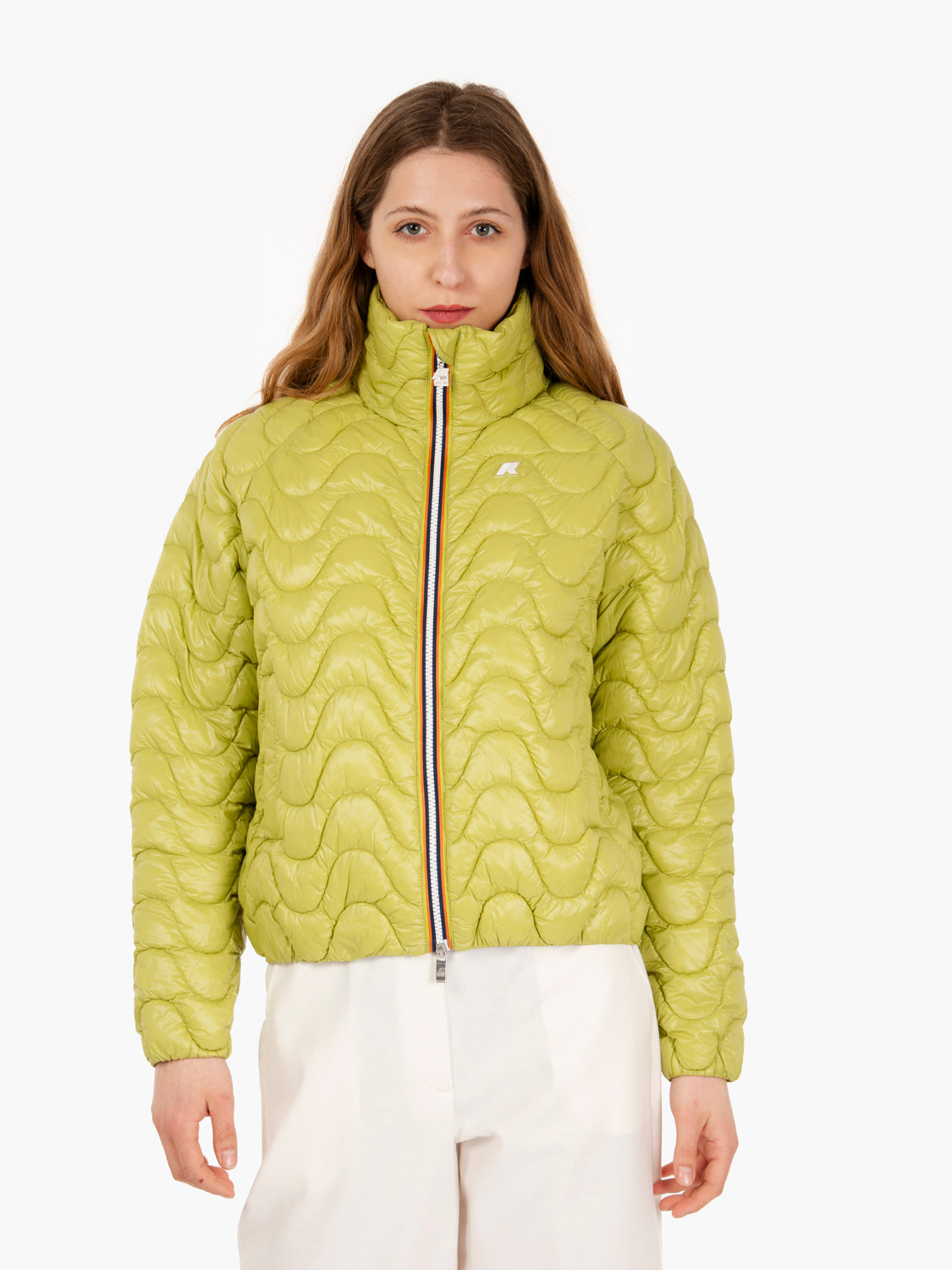 Giacca Soje quilter warm green moss