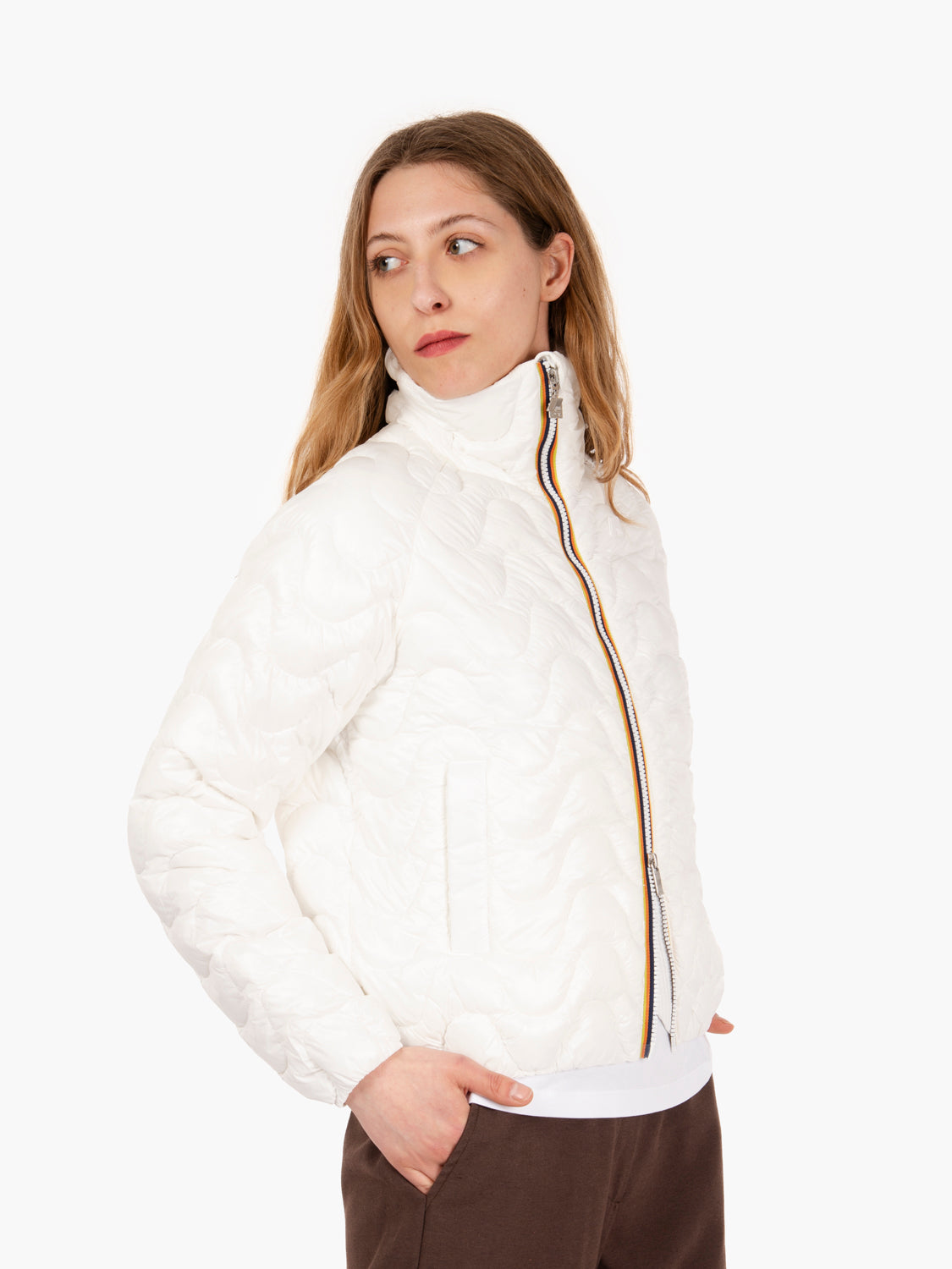 Giacca Soje quilter warm white