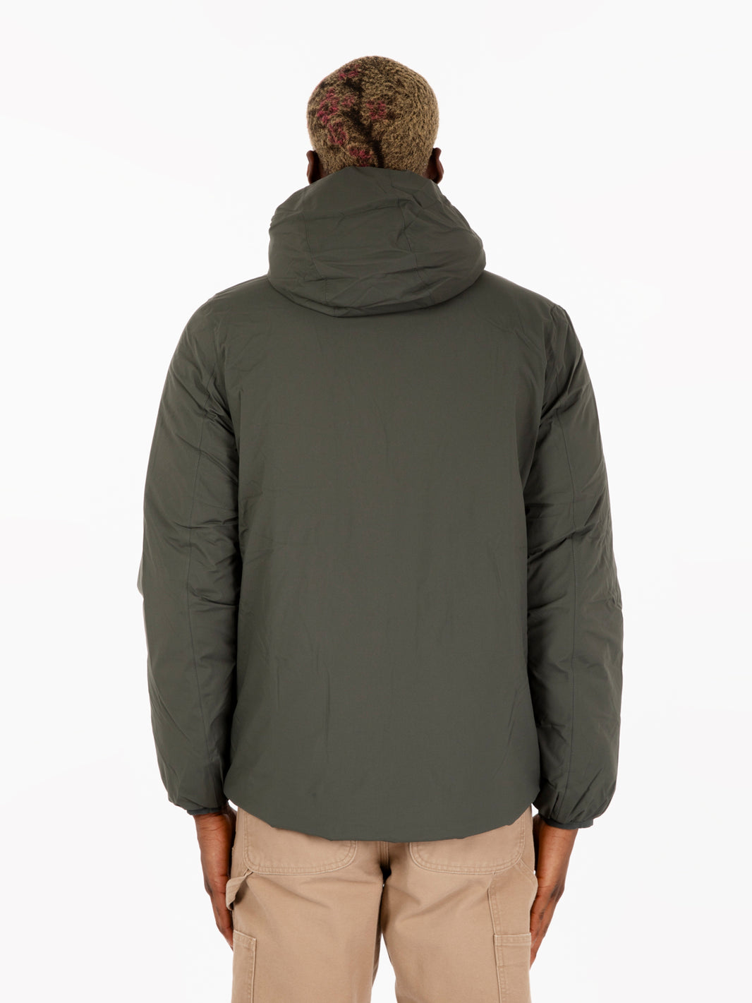 Giacca Thermo double face verde / nera