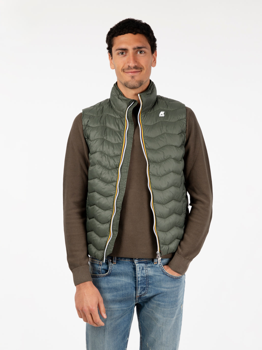 Gilet Valen Eco Warm green blackish