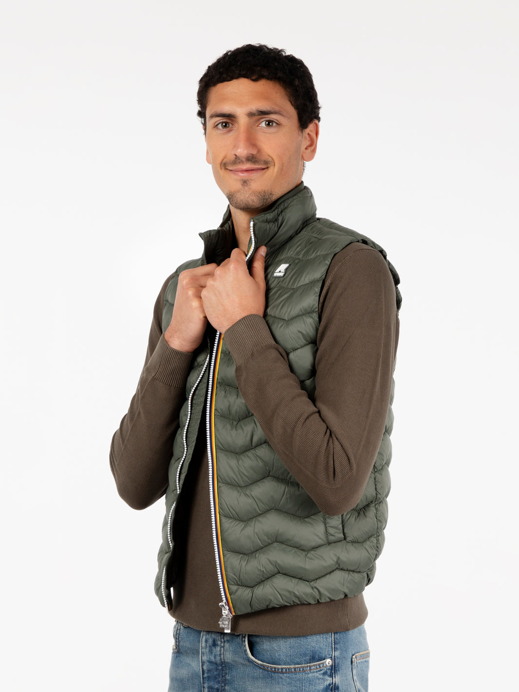 Gilet Valen Eco Warm green blackish