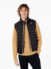 K-WAY - Gilet Valen quilted warm black