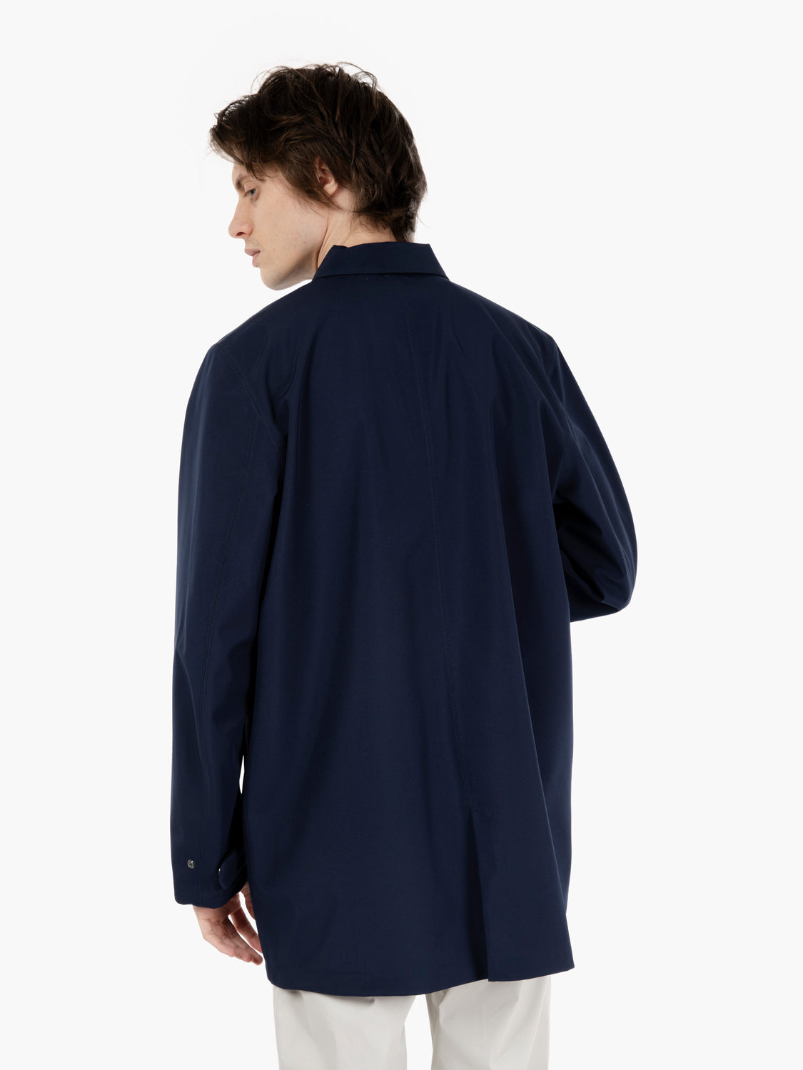 Impermeabile Benny bonded jersey blue depth